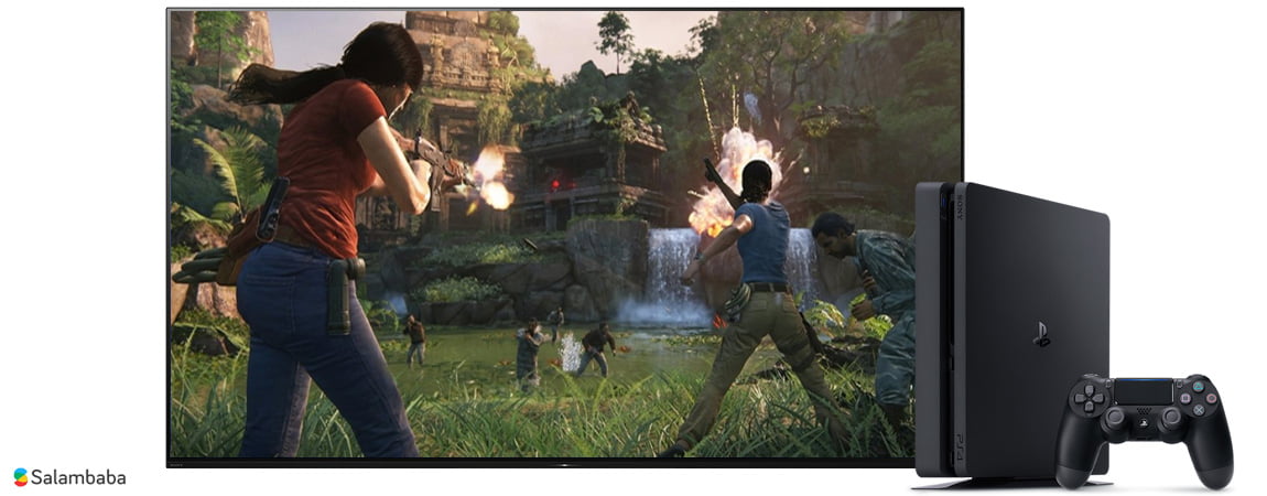 نمایش باز های PlayStation با کیفیت 4K HDR در تلویزیون سونی A8G